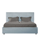 Letto Matrimoniale Francese Mika Azzurro Varie Misure