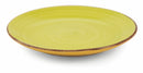 Set 6 Piatti Frutta Ø19x2,5 cm in Gres Villa d'Este Home Tivoli Baita Verde e Giallo