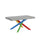 Tavolo Allungabile 160-420x90x77 cm Volantis Cemento