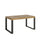 Tavolo Allungabile 160-264x90x77 cm Tecno Quercia Naturale