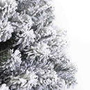 Albero di Natale Artificiale innevato burnaby verde Varie Misure