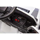 Macchina Elettrica per Bambini Ford Raptor 12V con Telecomando Bluetooth Luci LED e Tappetini Inclusi Bianco