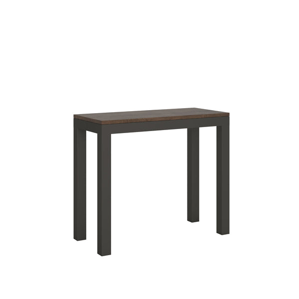 Consolle Allungabile 90-300x40x77 cm in Nobilitato marrone prezzo
