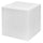 Cubo Luminoso da Giardino a LED 40x40 cm in Resina 5W Cube Multicolore