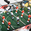 Mini Calcio Balilla da Tavolo in Legno MDF 69x37x24 cm 