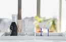 Svuota Tasche Bianco Marble Coppia 40x30x4-35x25x3,5 cm Plastica Bianco e Multicolor