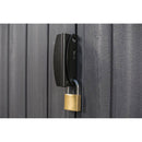 Casetta da Giardino Porta Attrezzi 125,8x184,5x205,1 cm in Resina Keter Darwin 4x6 Grigia