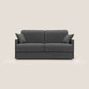 Divano Letto 2 Posti 149x90x96 cm in Tessuto Antracite
