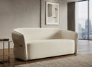 Divanetto Minsk 160x84x77 cm in Pino e MDF e Spugna e PU      