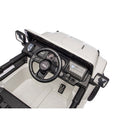 Macchina Elettrica per Bambini Jeep Wrangler Rubicon 12V con Telecomando Bianco   