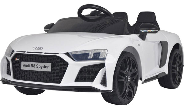 Macchina Elettrica per Bambini 12V con Licenza Audi R8 Spyder Bianca online
