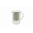 Tisaniera con Filtro 12x8x11 cm 400 ml in Vetro Borosilicato VdE Tivoli 1996 Daily