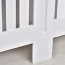 Copritermosifone in Legno MDF Bianco 152x19x81 cm 