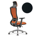 Poltrona da ufficio 67x52x132/138 cm Arya nero