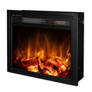 Camino Elettrico da Incasso 42,9x48,6x15,3 cm Effetto Fiamma 1100W Dionis Nero