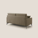 Divano 2 Posti 160x94x90 cm in Tessuto Marrone