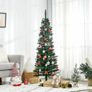 Albero di Natale Artificiale 150 cm 294 Rami Folti Verde  