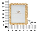 Cornice Pame 25,5x1,8x30,5 cm in Poliresina e Vetro