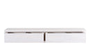 Mensola da Parete con 2 Cassetti 88,2x13,4x20 cm in Fibra di Legno Domino Rovere Imperiale