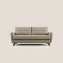Divano Letto 3 Posti 208x97x96 cm in Tessuto Beige