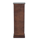 Libreria 5 Ripiani in Legno Marrone 30x17x90 cm 