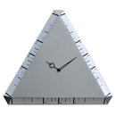 Orologio da Parete Triangolare 38X38Cm Pirondini Italia Pitagora Argento