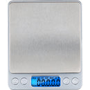 Bilancia di Precisione Digitale da 0,1 a 3 kg in Acciaio Inox      
