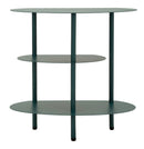 Comodino Saturno Ottanio 49,5x27,5x49,5 cm in Metallo Verde acqua      
