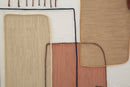 Dipinto su Tela Paint 80x100x2,8 cm Cornice in Legno di Pino Multicolor