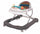 Girello per Bambini 3 Altezze Zibos Disco Cloud Bianco