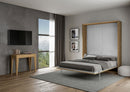 Letto Matrimoniale a Scomparsa Salvaspazio Kentaro H210 cm Marrone