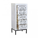 Mobile Foster 45x35x105 h cm in Legno Marrone