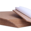 Set 10 PZ Bacheca di Sughero Esagonale Adesiva Decorazione Casa 15x17 cm