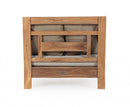 Poltrona 90x90x81h cm con Cuscini Bali Natural Fsc 