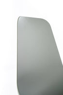 Set 4 Sedie 49x48,5x88 cm in Polipropilene Grigio Chiaro