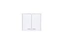 Pensile Lavanderia da Esterno 60x34x52,5 cm in PVC Bianco 