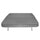 Telo Copertura per Vasca Idromassaggio 220x220x10 cm Design Pieghevole con Maniglie e Cinghie Grigio