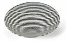 Set 6 Piatti Piani Ø28x4,5 cm in Porcellana Villa d'Este Home Tivoli Timbuktu Stripes