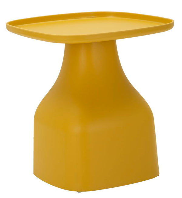 prezzo Tavolinetto Gea Giallo 48x48x50 cm in Polipropilene Giallo