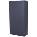 Armadio Portadocumenti da Ufficio in Acciaio Laminato Bianco 90x40x180 cm 