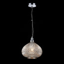 Lampada pendente Pendant in Metallo Moreno Cromo