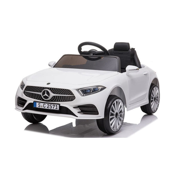 online Macchina Elettrica per Bambini 12V con Licenza Mercedes CLS 350 AMG Bianca