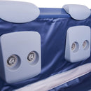 Vasca Idromassaggio da Esterno Spa Smontabile 160x160x65 cm 6 Persone Oslo Sapphire Pannello OLED