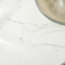 Tavolino 60x28x53 cm con Mensola Rimovibile Bianca