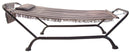 Amaca da Giardino 231x97,5x81,5 cm in Acciaio e Poliestere
