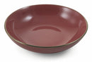 Set 6 Piatti Fondi Ø20x5 cm in Gres Villa d'Este Home Tivoli Royal Passion Rosa Antico