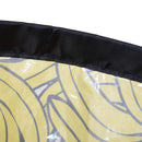 Air Sofa Lettino Gonfiabile Senza Pompa Giallo Banana 105x70x62 cm 
