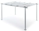 Pergola da Giardino Retrattile 3x4 m in Alluminio Taddei SUG S Bianca