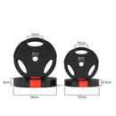 Set di 4 Dischi Pesi per Bilanciere totale 30KG - 2x5kg e 2x10kg     