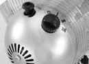 Ventilatore da Tavolo 30cm Oscillante 3 Velocità  35W Kooper Eolo Cromato